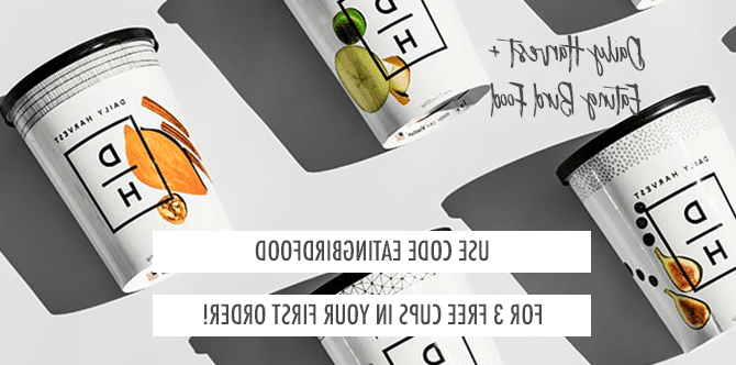 Οι Καλύτερες Υπηρεσίες Υγιεινών Προετοιμασμένων Γευμάτων 3 Daily Harvest Promo Code: EATINGBIRDFOOD for 3 Free Cups in Your First Order!