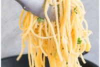 Zesty One-Pot Lemon Garlic Pasta