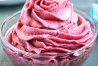 Effortless Blackberry Buttercream Frosting