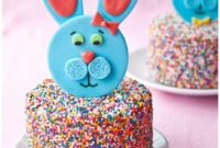 Whimsical Easter Cake Bunny