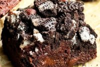 Easy Fudgy Oreo Brownies