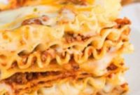 Effortless Beef Lasagna