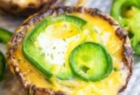 Fiery Stuffed Mushroom Bites