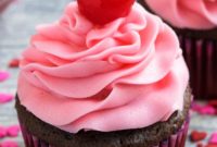 Pretty Pink Maraschino Cherry Frosting