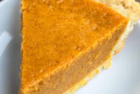 Easy 5 Ingredient Pumpkin Pie