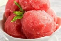 Refreshing Two-Ingredient Watermelon Ice Cream