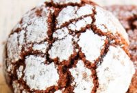 Easy Cake Mix Chocolate Crinkle Cookies