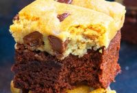 Easy Brookies with Brownie Mix