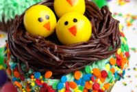 Adorable Easter Chick Cupcakes
