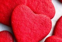Easy Cake Mix Heart Cookies