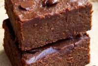 Semi-Homemade Pumpkin Brownies