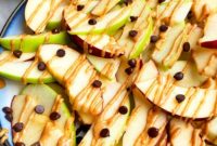 Super Easy Apple Nachos