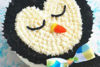 Effortless Penguin Cake with Silky Buttercream