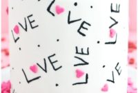 Easy Love Cake for Valentine’s Day