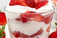Creamy No-Bake Strawberry Treat