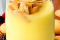 Homemade No Bake Banana Pudding