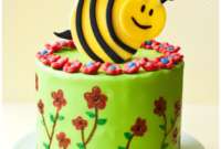 Spring Bumblebee Cake