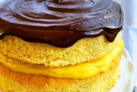 Easy Boston Cream Pie