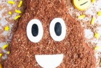 Easy Poop Emoji Cake
