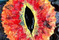 Sauron’s Watchful Eye Cake