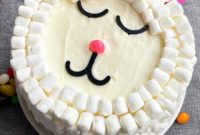 Easy Marshmallow Lamb Cake
