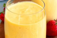 Creamy Indian Mango Lassi