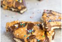 Quick 4 Ingredient Peanut Butter Chocolate Bark