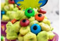 Easy Halloween Monster Cupcakes