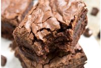 Achieving Perfect Fudgy Brownies with Crinkled Tops