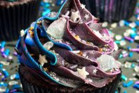 Buttercream Galaxy Cupcakes