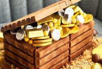 Kit Kat Treasure Chest Cake