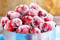 Easy Candied Cranberries