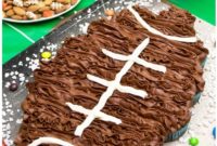 Touchdown Treats: Football Party Cake and Cupcakes