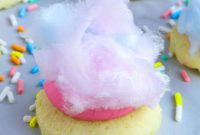 Easy Cotton Candy Cake Mix Cookies
