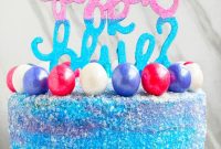 Stress-Free Baby Shower Gender Reveal Cake