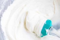 Effortless Vanilla Sour Cream Frosting