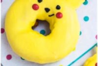 Easy Pokemon Pikachu Donuts
