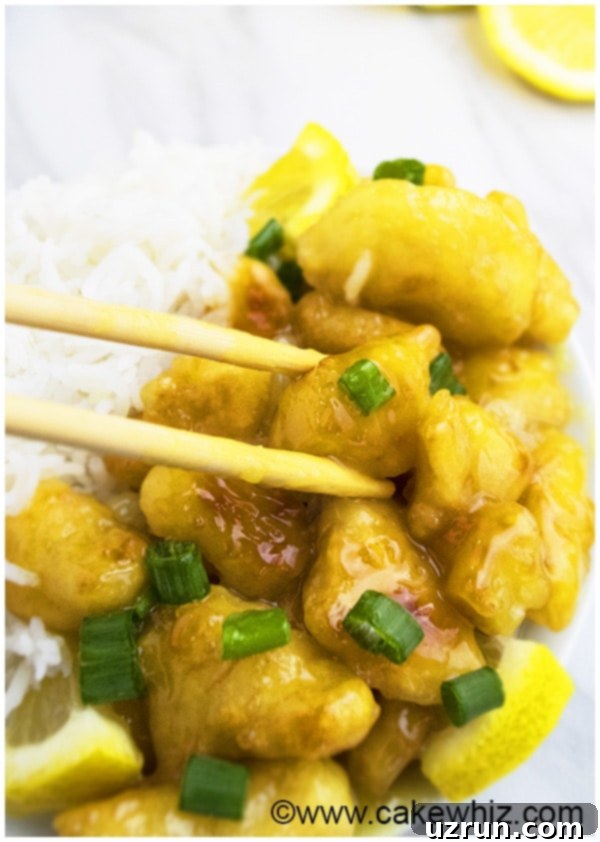 Chinese Lemon Chicken Recipe (Asian Lemon Chicken) 8