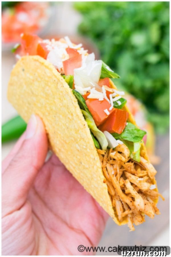 Shredded Chicken Tacos Recipe 9