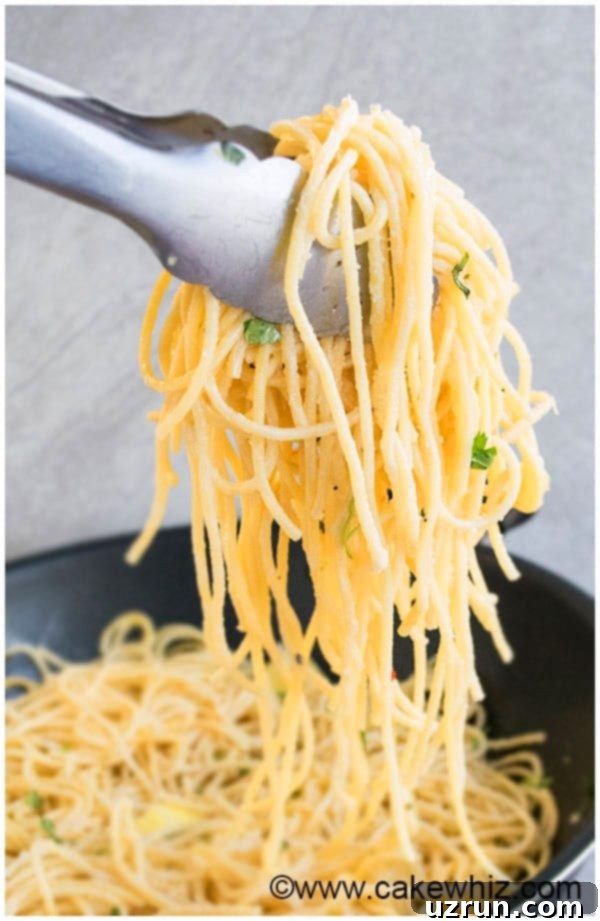 One Pot Lemon Garlic Pasta 1
