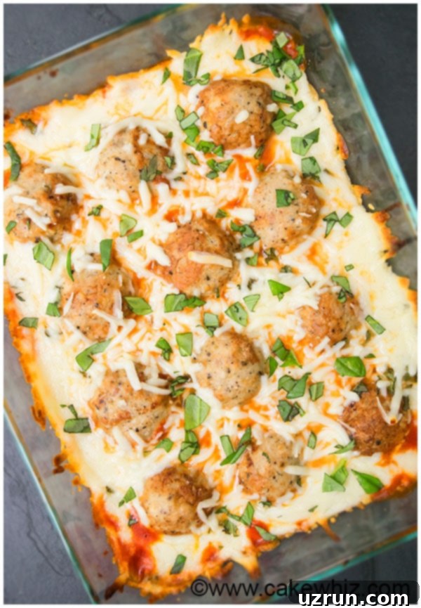 Meatball Parmesan Bake 5