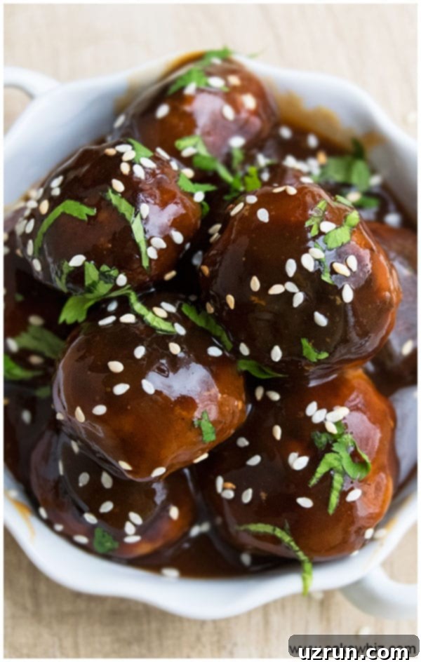 Korean Meatballs (Easy Appetizer)