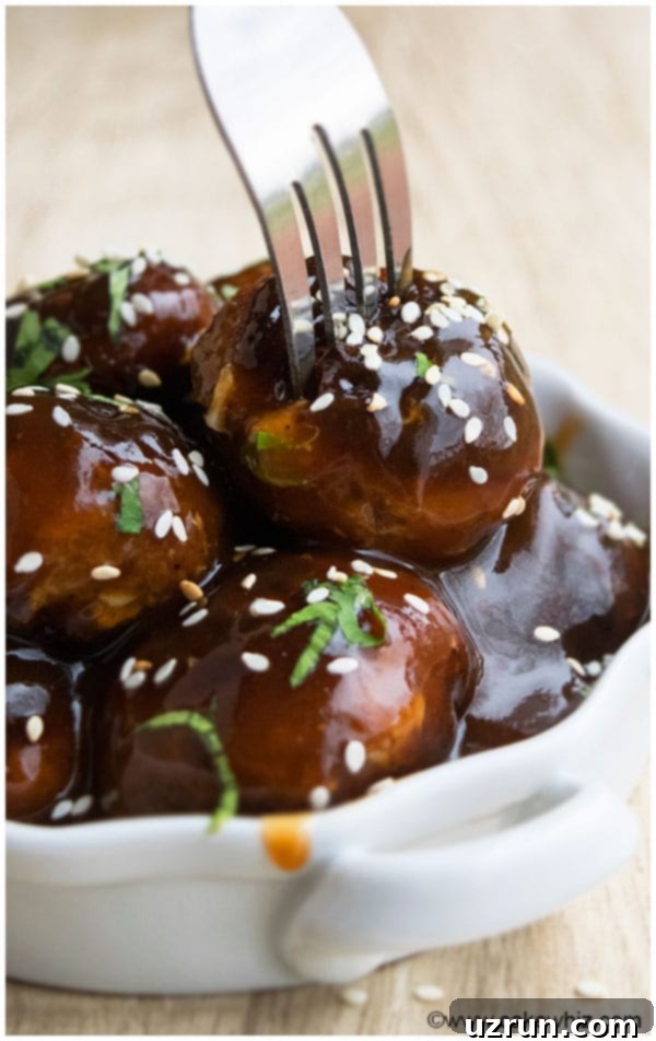 Sweet and Spicy Korean Meatballs Recipe