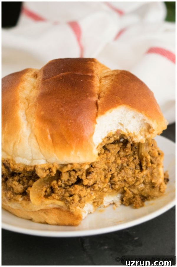 Quick and Easy Homemade Sloppy Joes Recipe