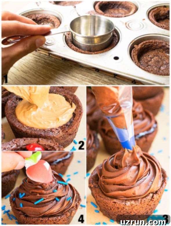 Easy Homemade Brownie Bowls 6 Brownie Bowls Step By Step Instructions