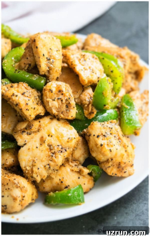Black Pepper Chicken (One Pot, 30 Minute Recipe)