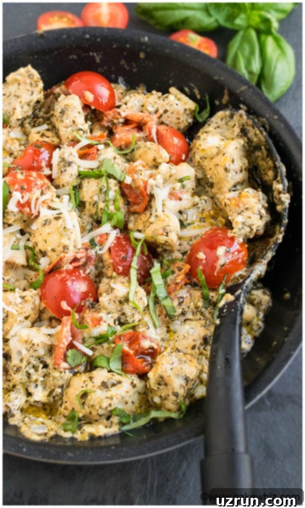 Pesto Chicken Recipe- Easy Dinner Idea