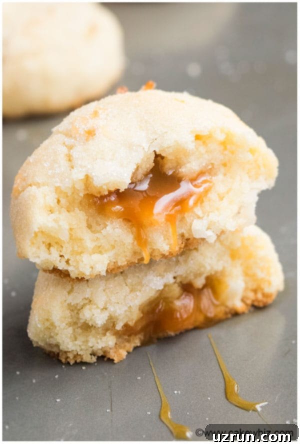 Caramel Coconut Cookies Recipe