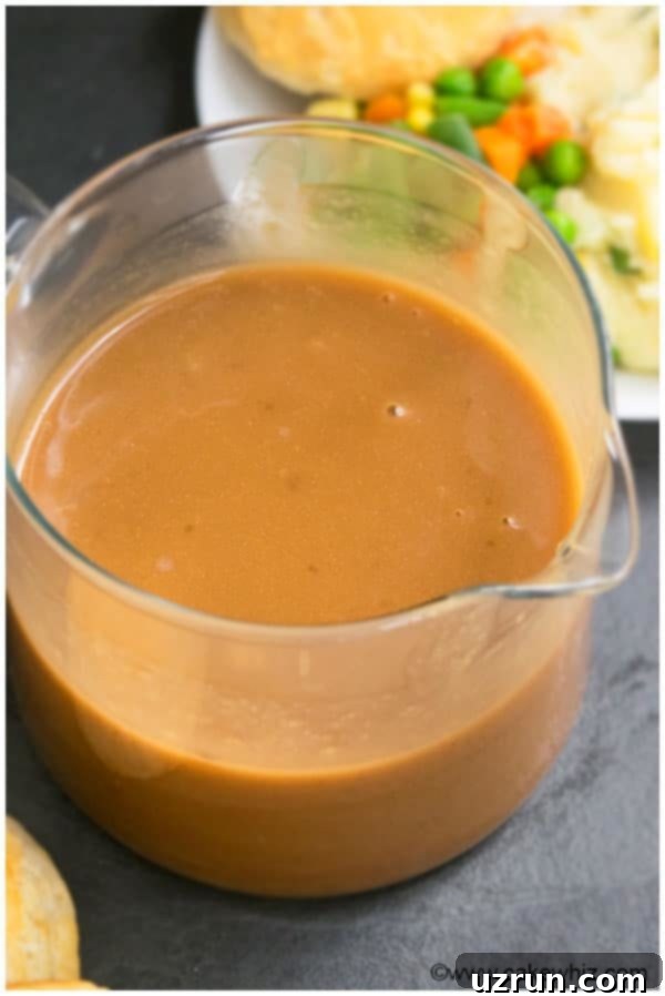 Quick and Easy Brown Gravy Recipe