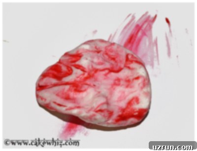 how to color fondant 6